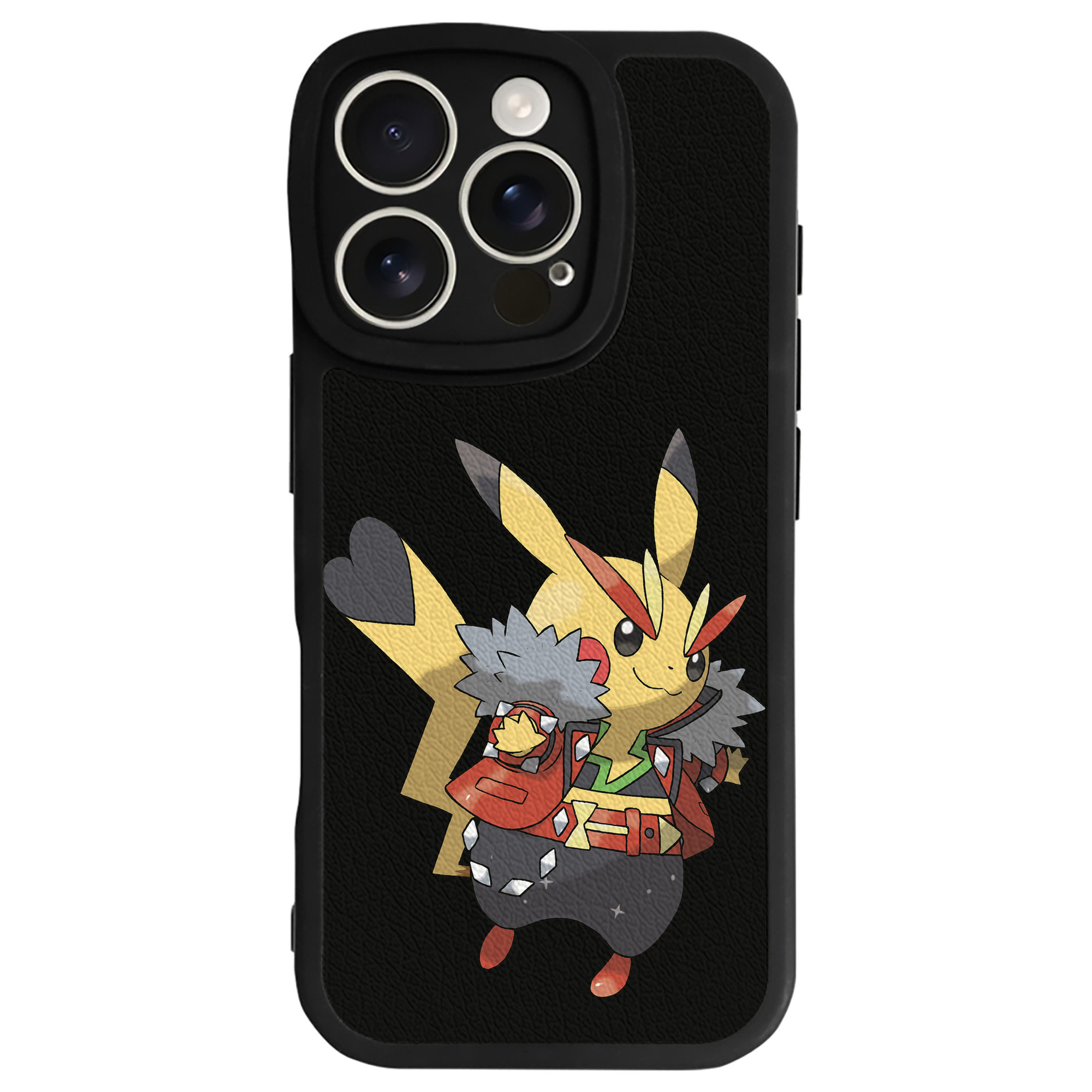 （画像用） ポケットモンスター Pokémon 【iPhone 16シリーズ対応】シリコンスマホケース（レザー調） 材質：シリコン